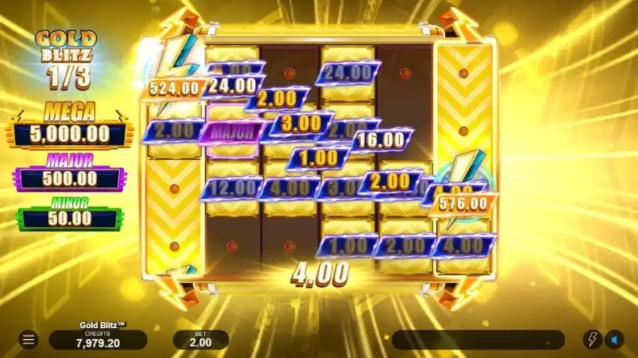 vittoria del blitz dell'oro