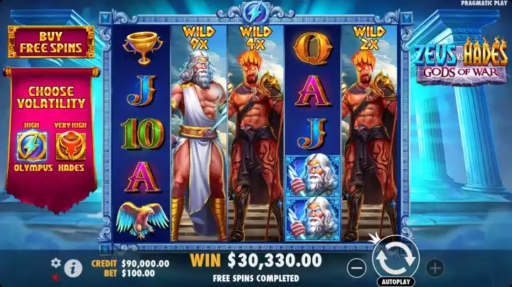zeus vs hades gameplay