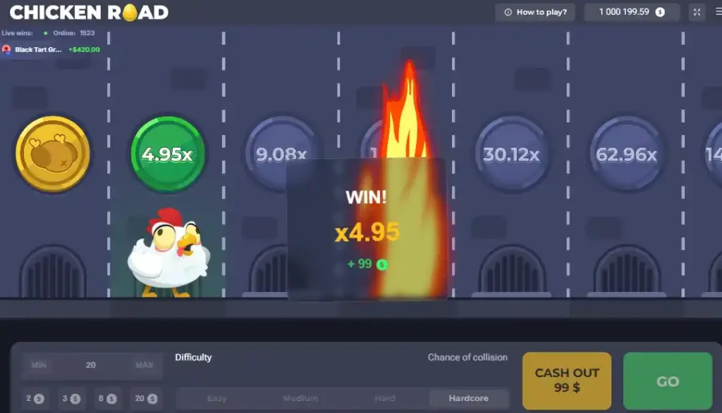 Chicken Road paga davvero? vincita x4.96 mostrata dopo una serie di moltiplicatori riusciti