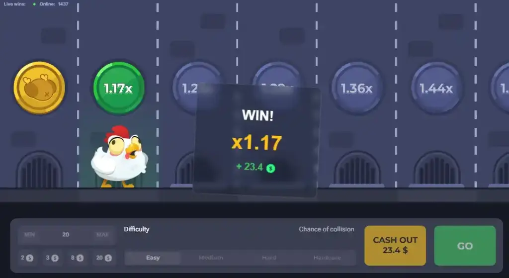 Chicken Road paga davvero? vincita x1.17 con cash out rapido sui primi moltiplicatori